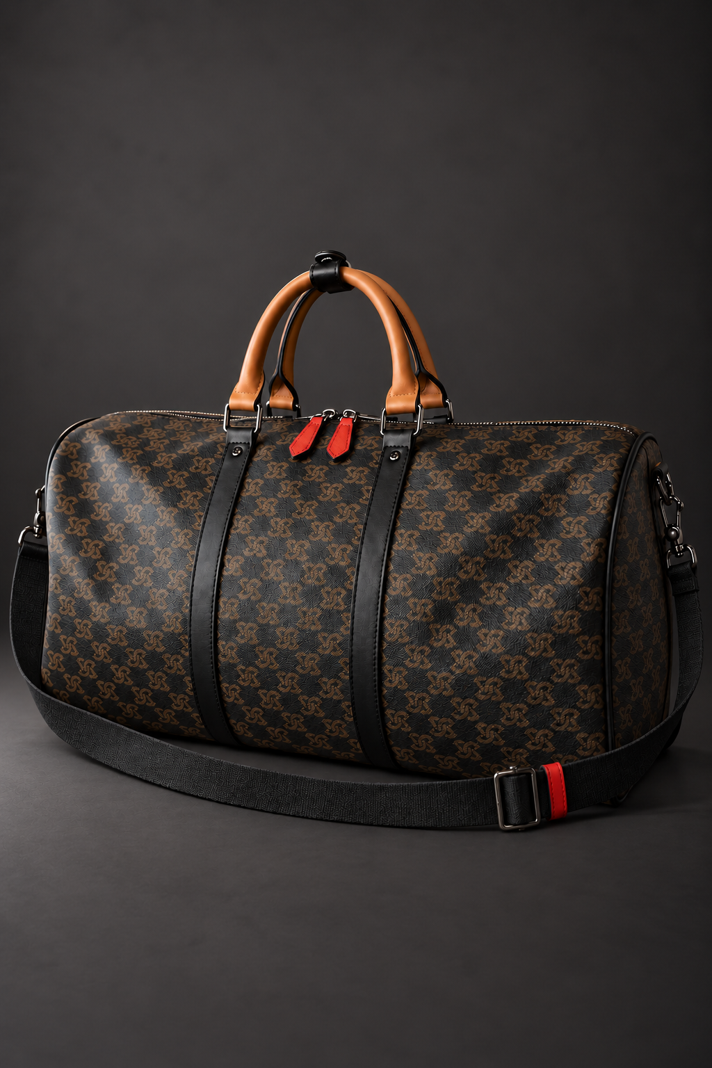 Bismarck Performance Bag, front view with handles and shoulder strap